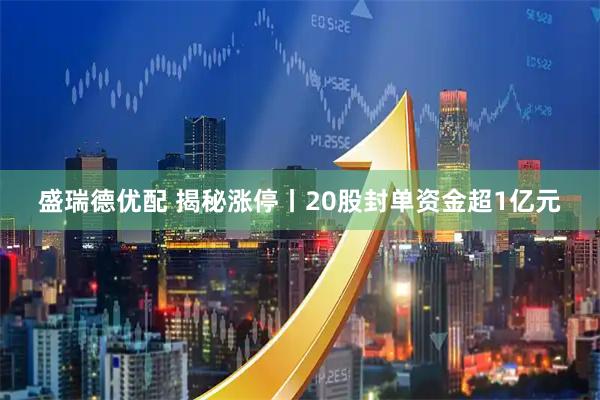 盛瑞德优配 揭秘涨停丨20股封单资金超1亿元